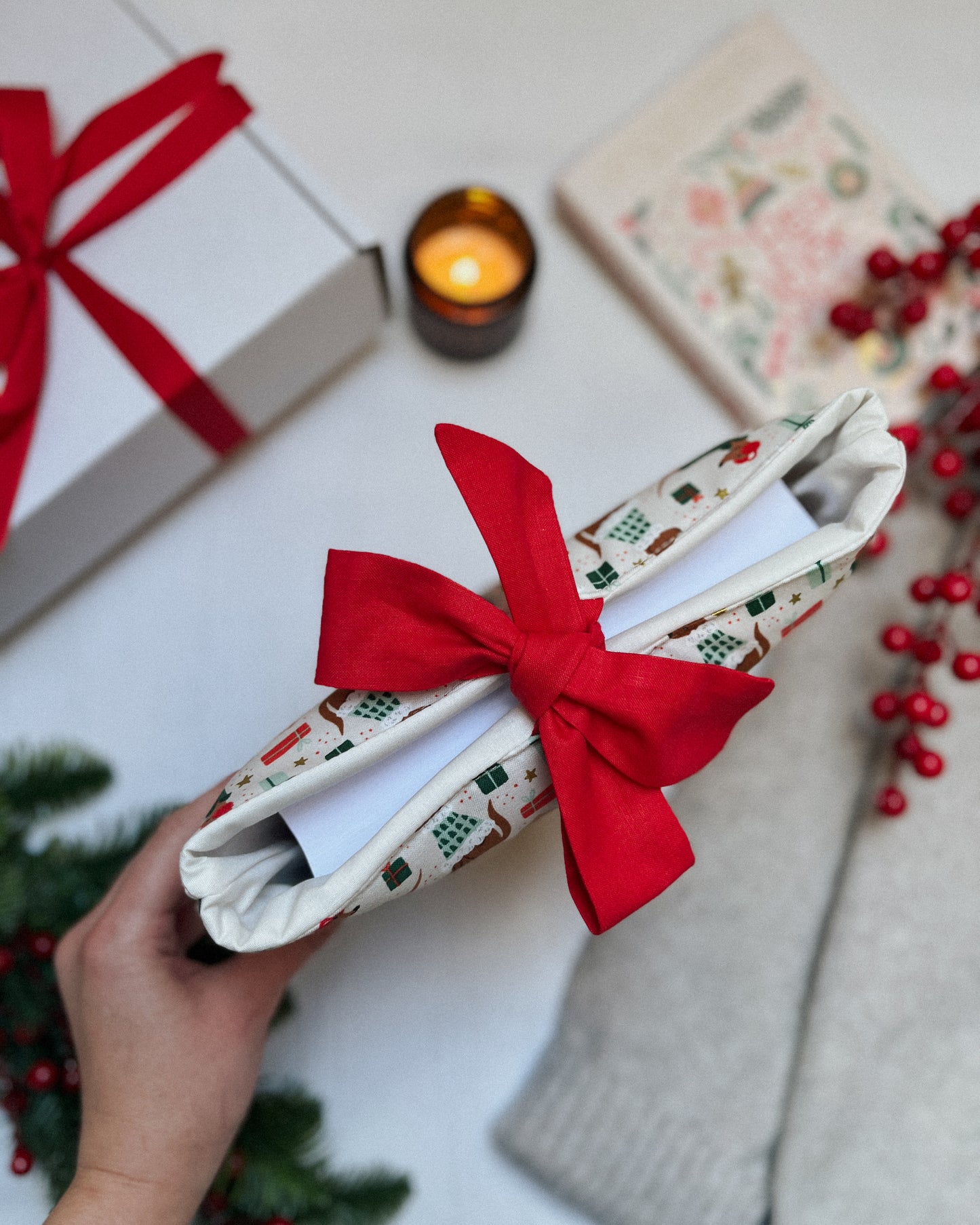 Merry Pawmas masnis könyvtok