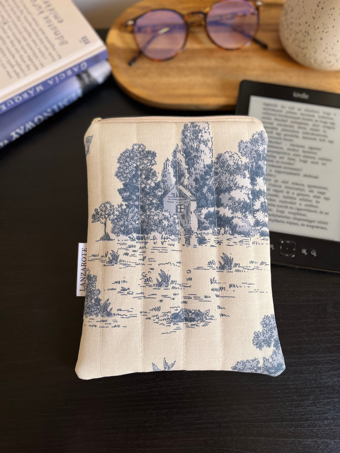 Toile de Jouy Bleu kindle tok