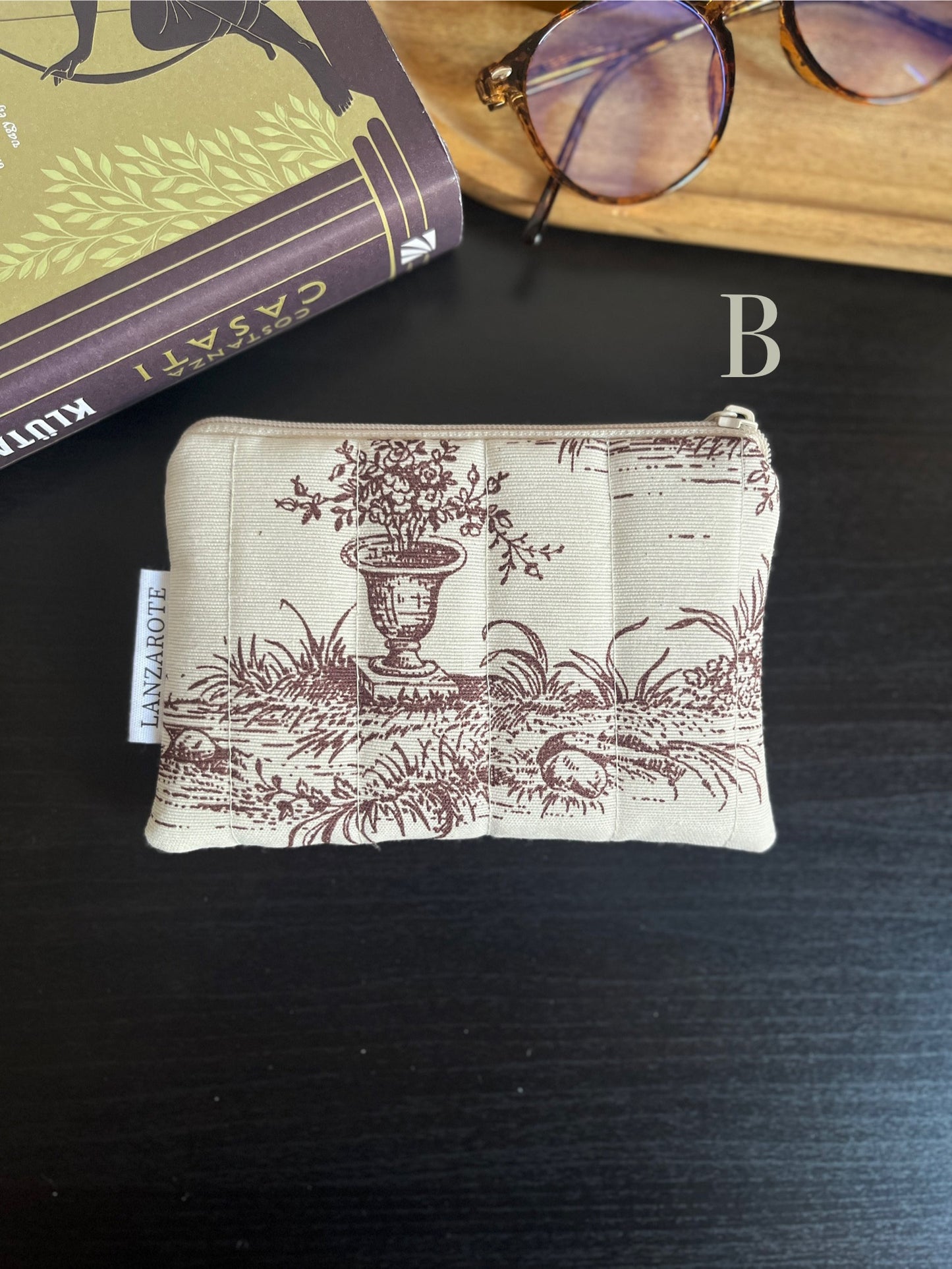 Toile de Jouy mini neszeszer