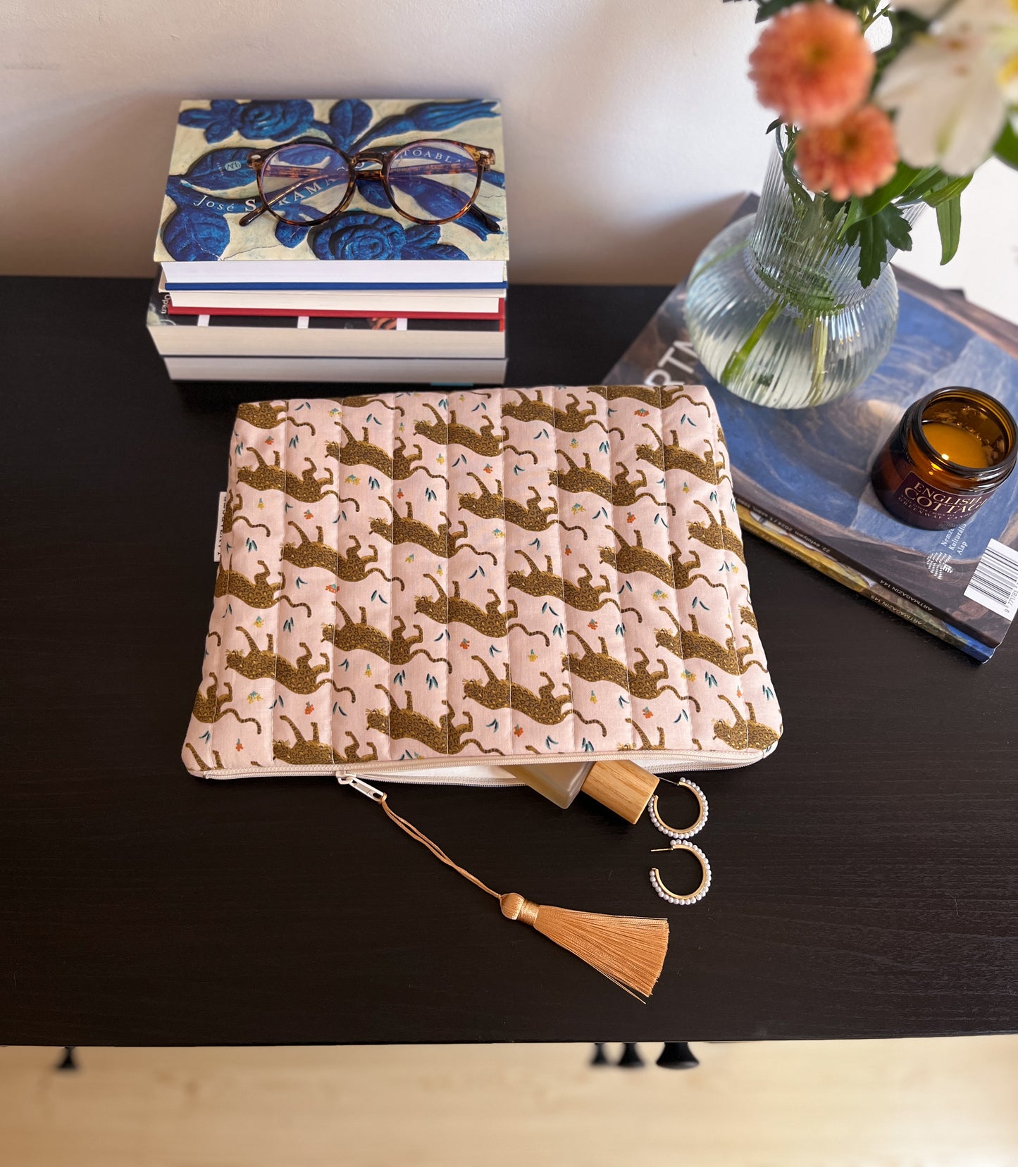 Jaguar in Blush neszeszer • XL