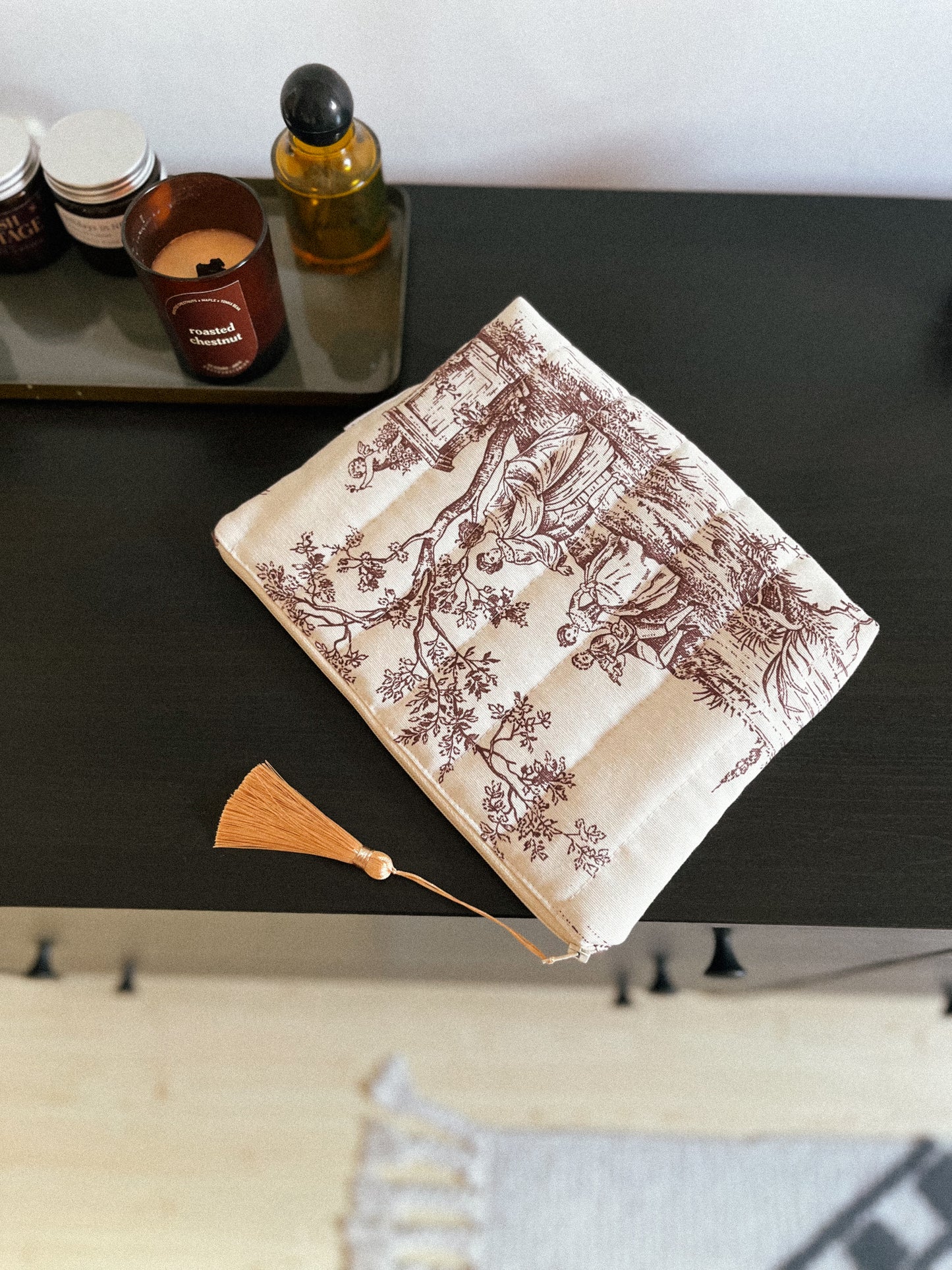 Toile de Jouy neszeszer • XL