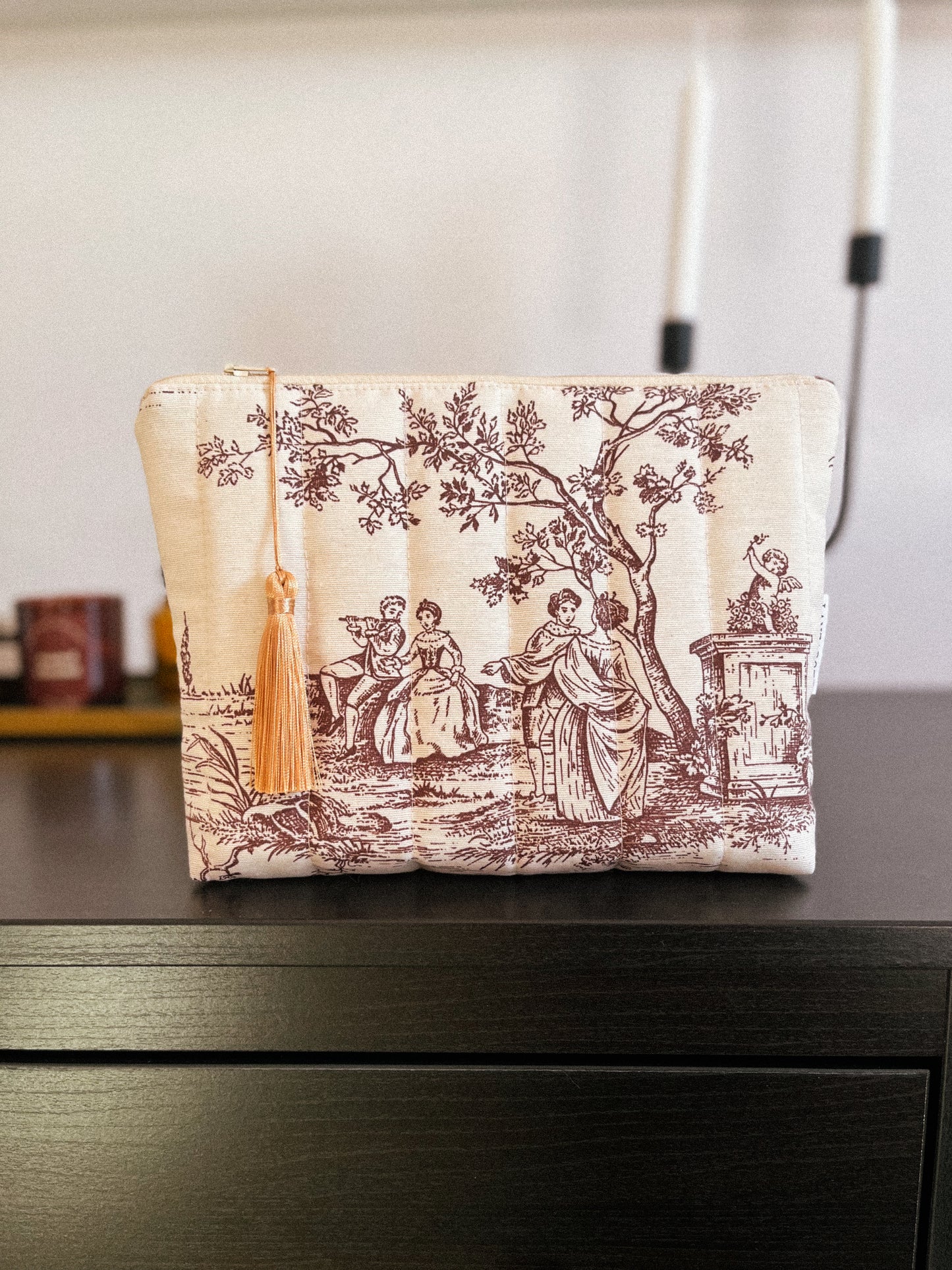 Toile de Jouy neszeszer • XL