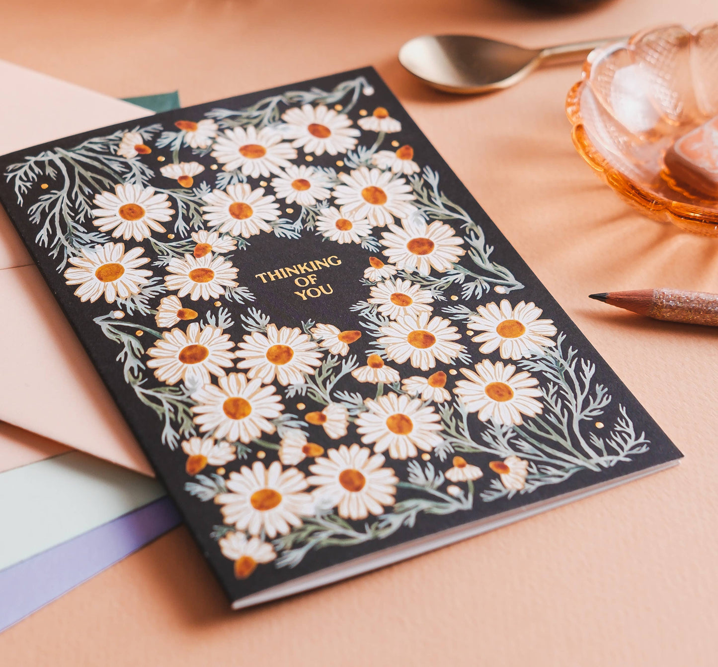 Thinking of You - Kamille képeslap