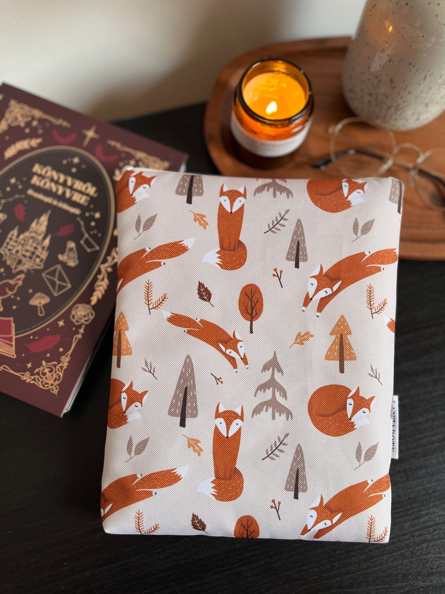 Vízhatlan cipzáros könyvtok • Red Fox