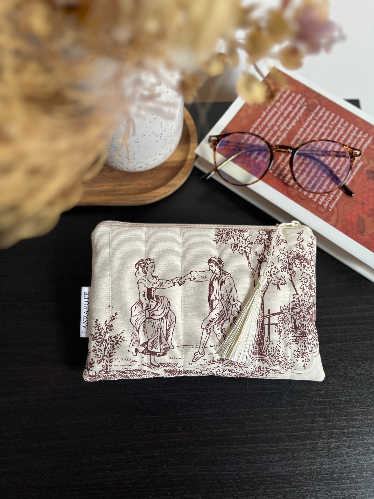 Toile de Jouy neszeszer • S