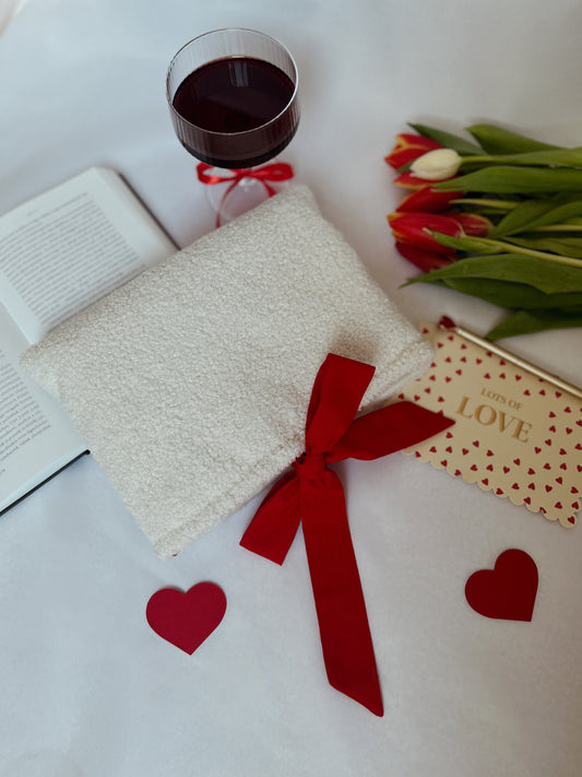 Teddy • Booklovers Edition - Hearts masnis könyvtok