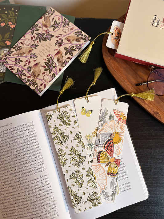 Ferns papír könyvjelző