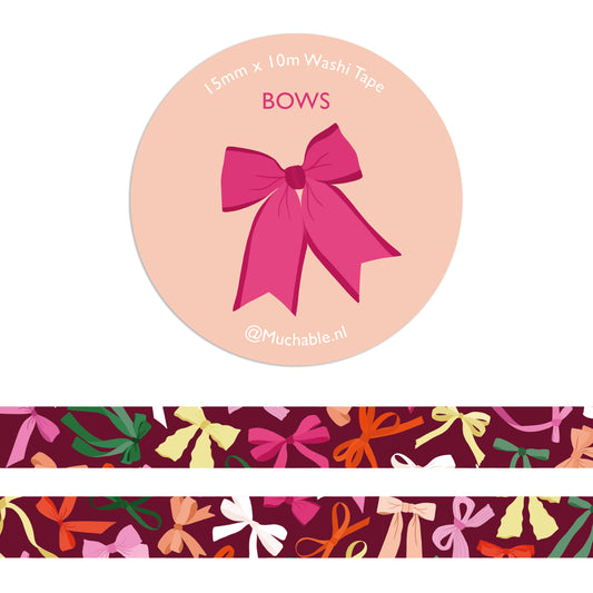 Washi Tape • Cute Christmas Bows