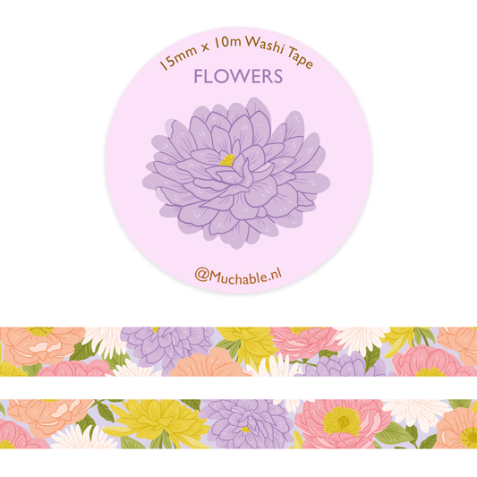 Washi Tape • Flowers
