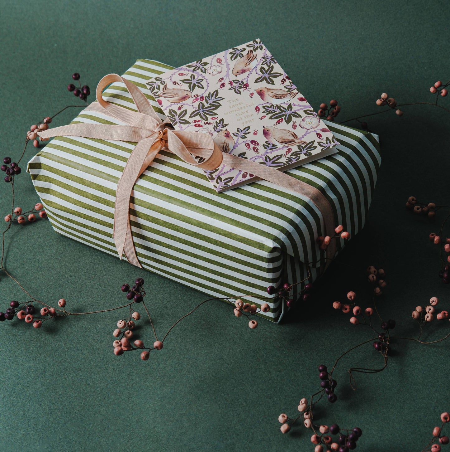 Robins & Rosehip képeslap