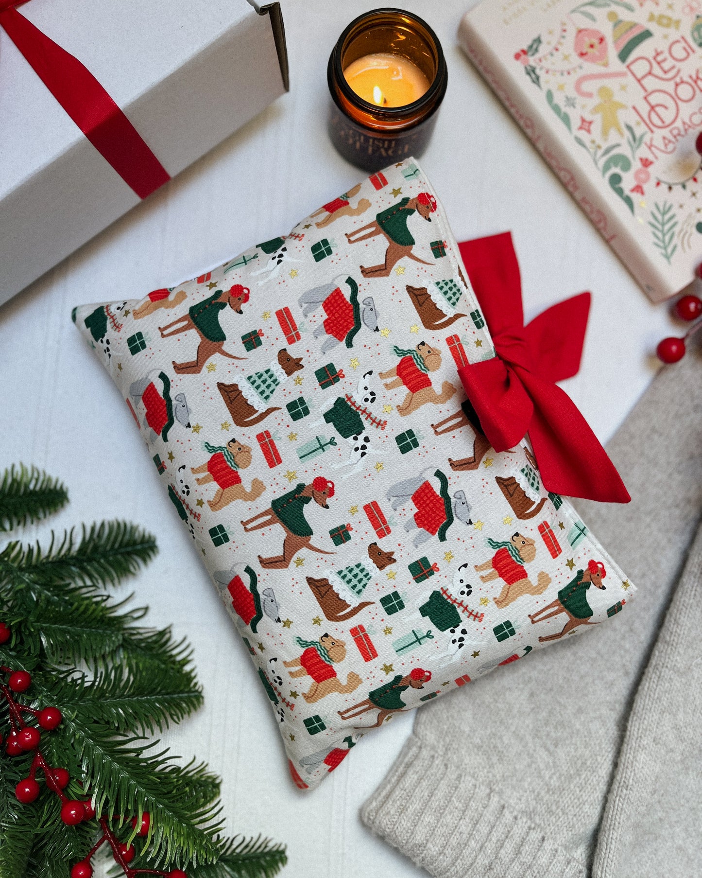 Merry Pawmas masnis könyvtok