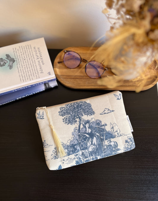 Toile de Jouy Bleu neszeszer • M