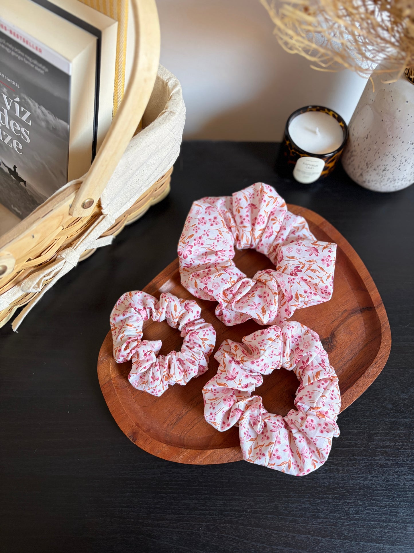 Petite Fleur scrunchie