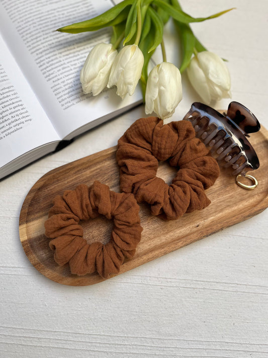 Rusty duplagéz scrunchie