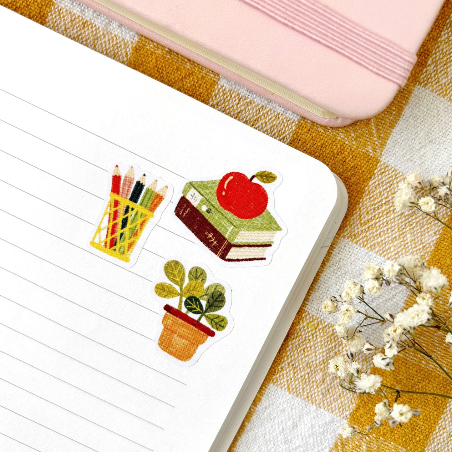 Study Desk - Sticker Sheet | School & Office Gift
