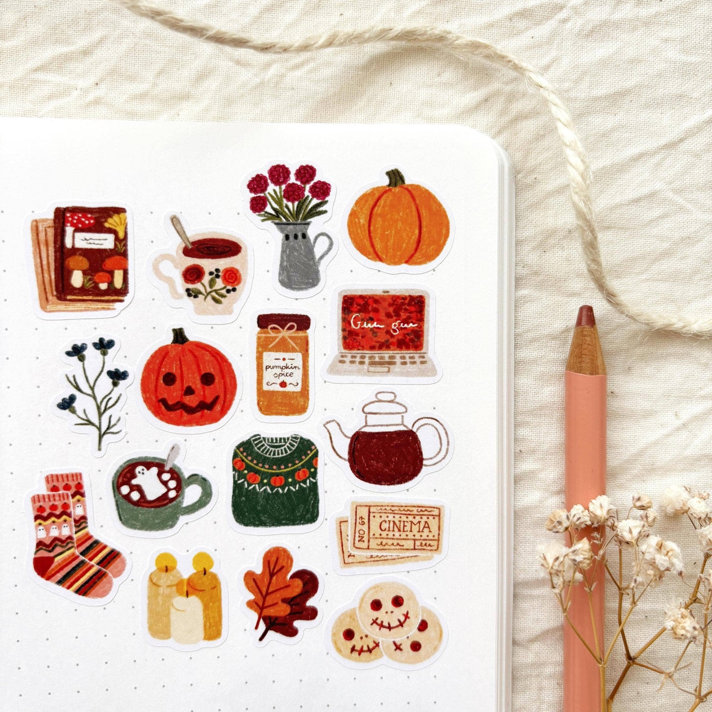 Cozy Halloween matricaív