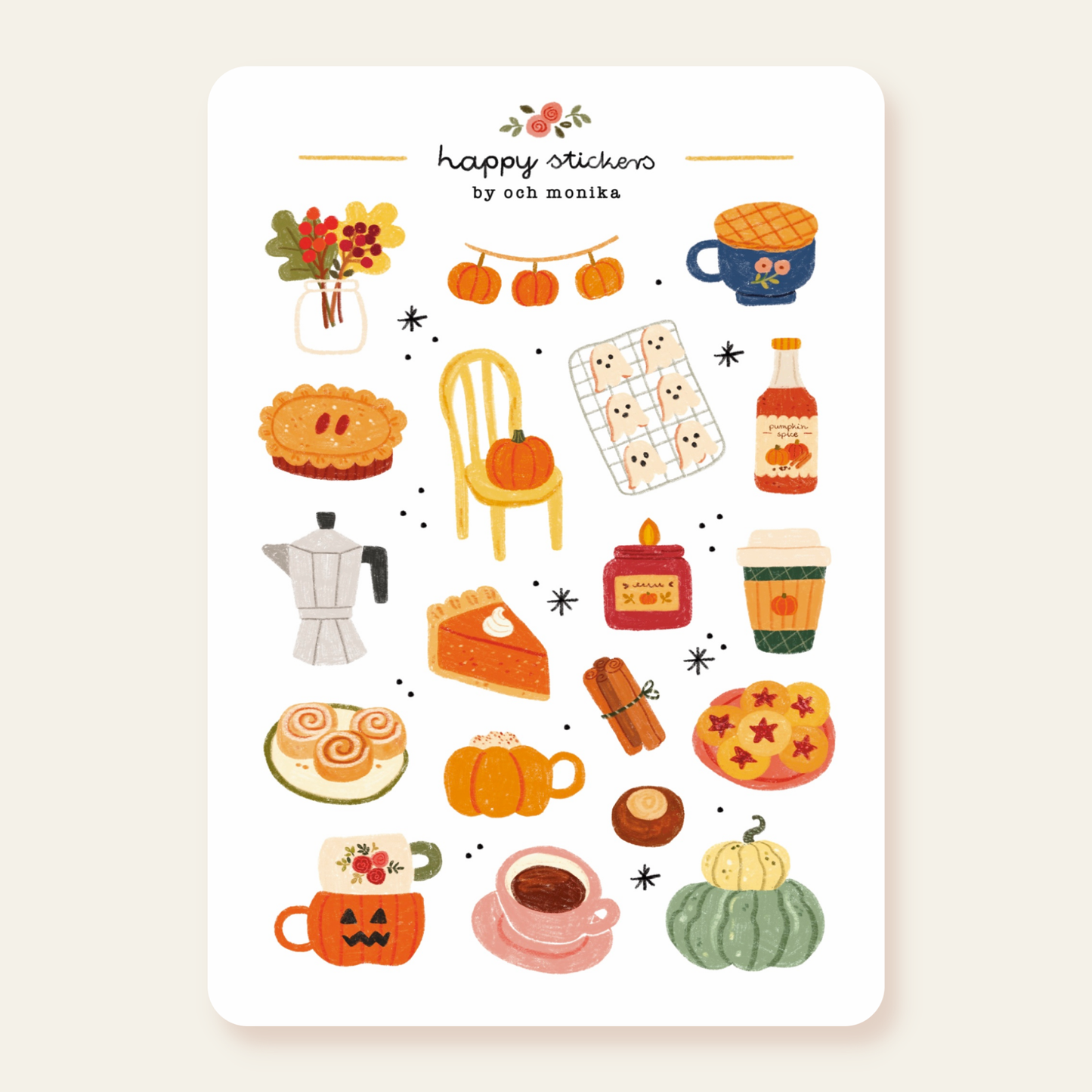 Fall Café matricaív