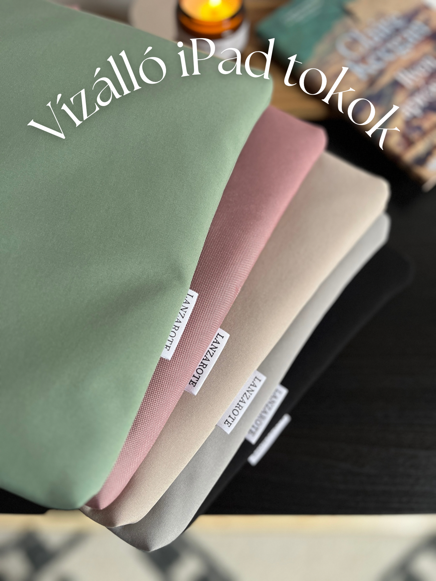 Vízhatlan iPad tok • Több színben