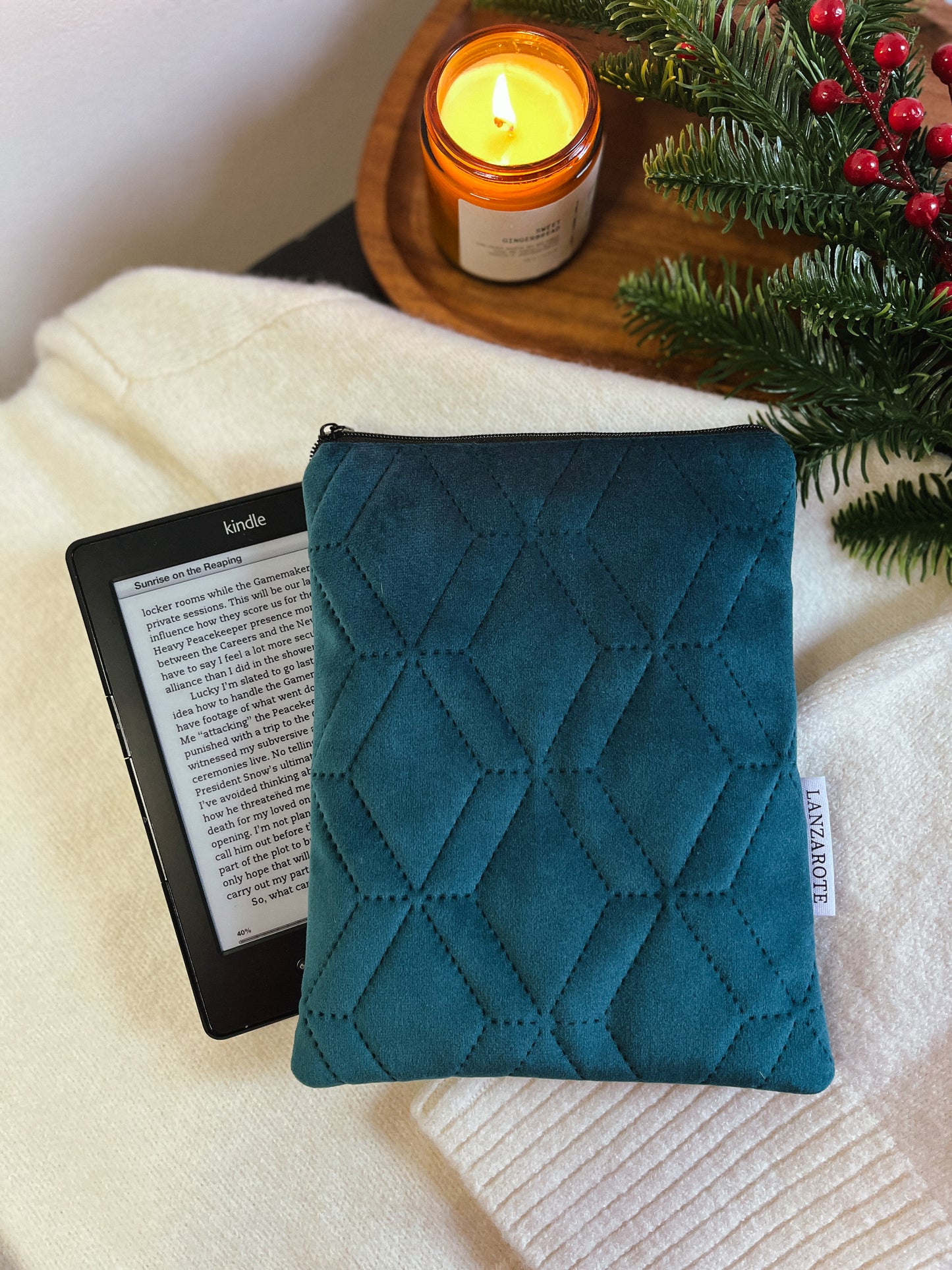 Petrol Velvet kindle tok