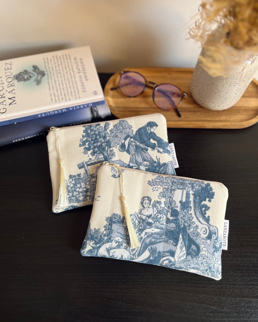 Toile de Jouy Bleu neszeszer • S