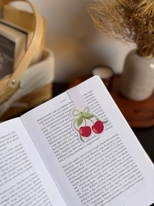 Cherry mágneses könyvjelző