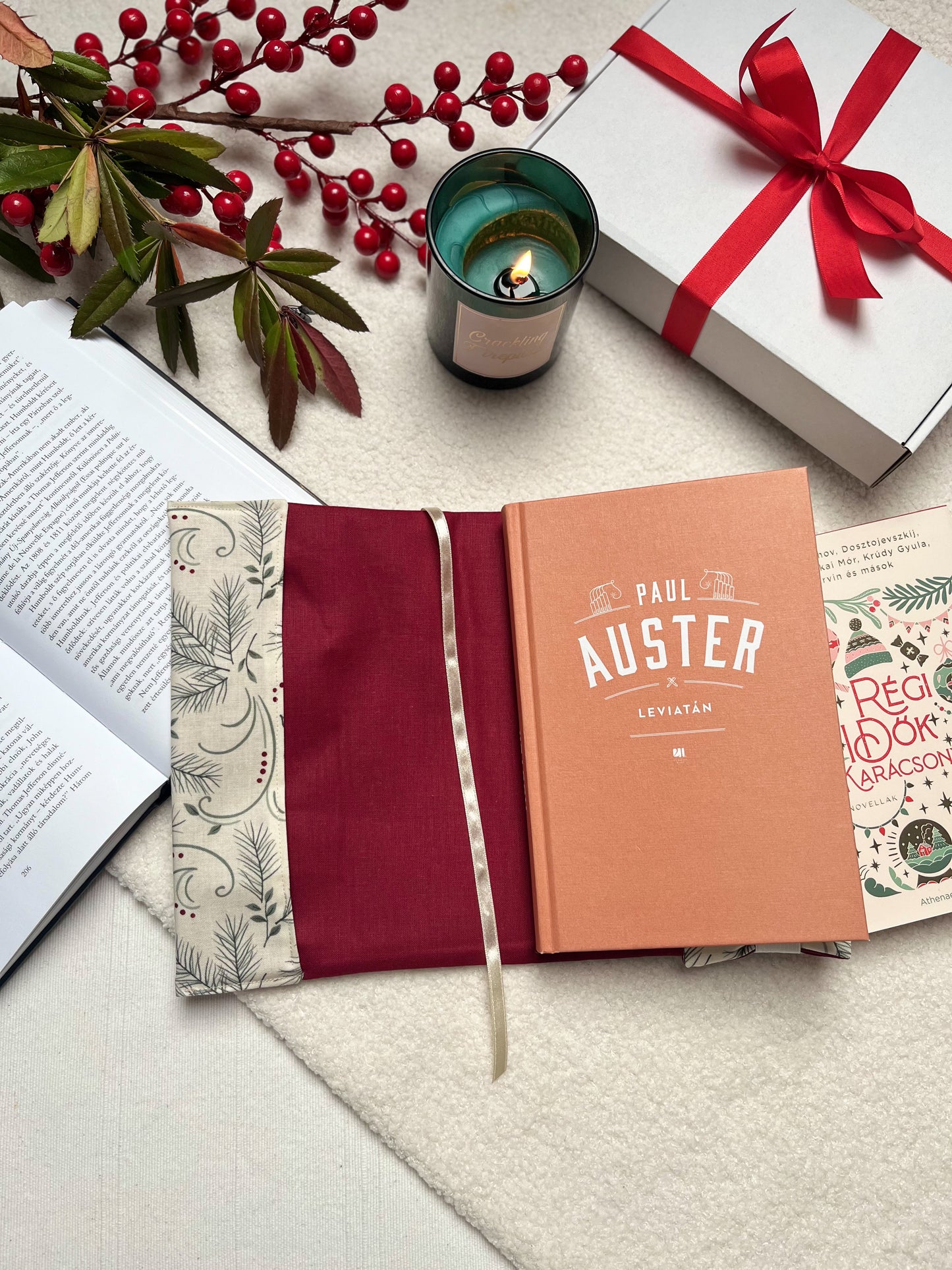 Christmas Holly védőborító • S