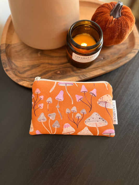 Orange Mushroom mini neszeszer