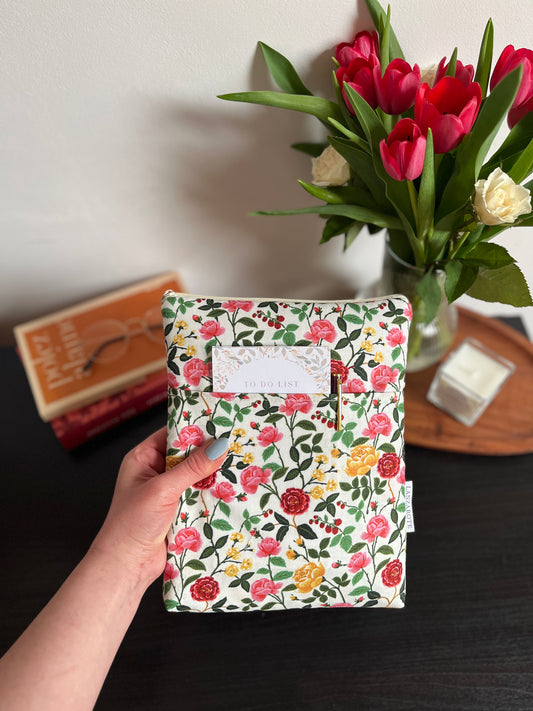 Rose Garden zsebes könyvtok