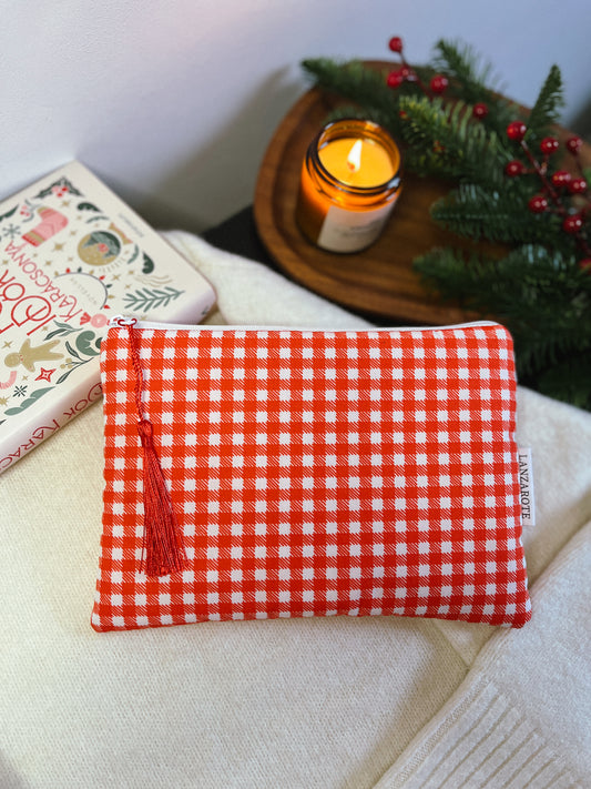 Red Gingham neszeszer • M