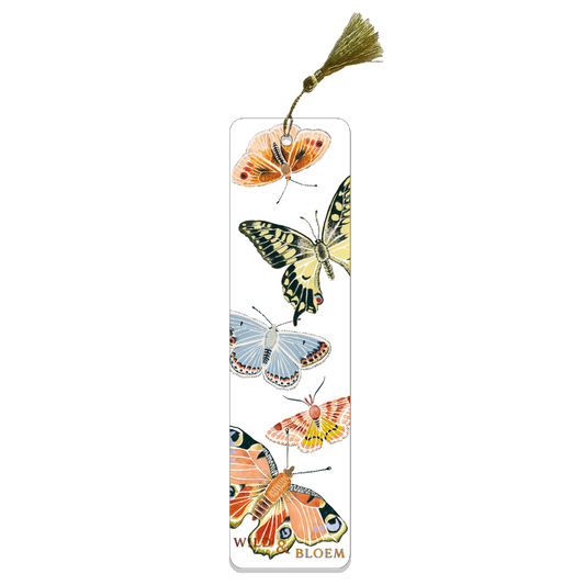 Butterflies & Moths papír könyvjelző