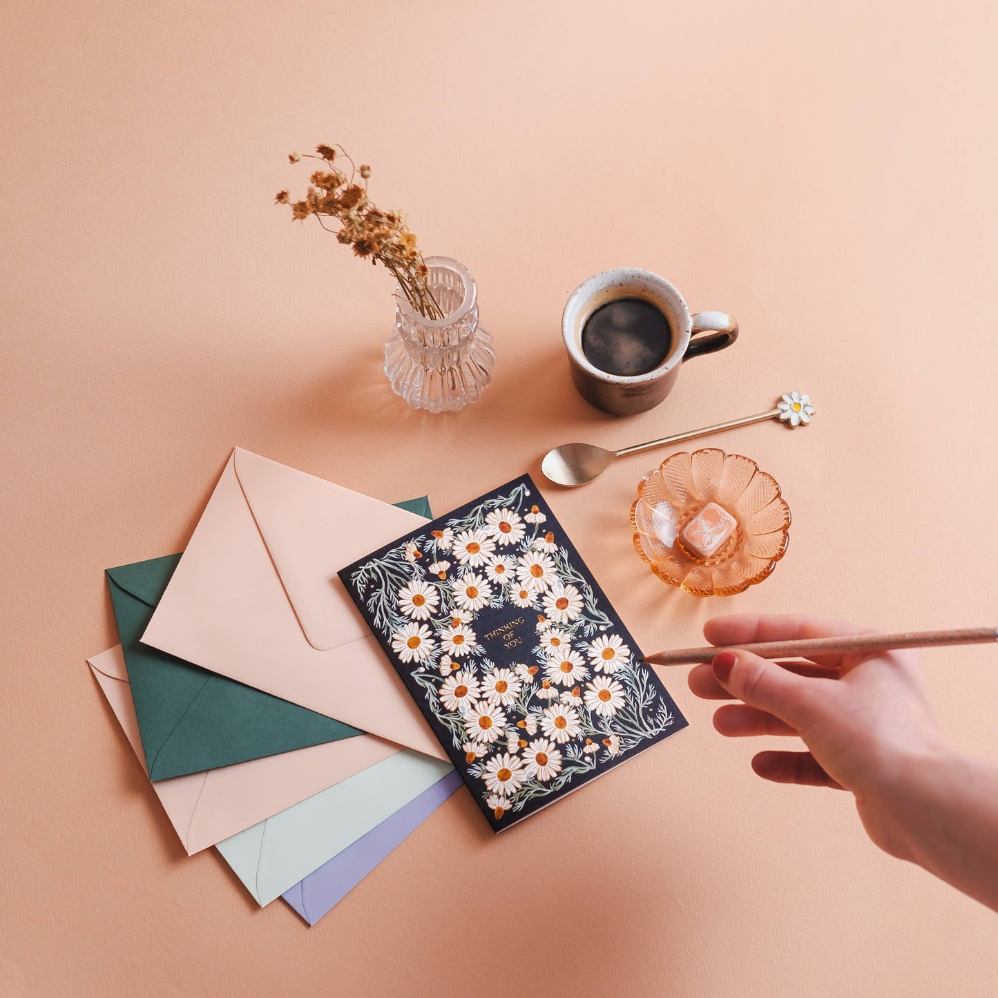 Thinking of You - Kamille képeslap