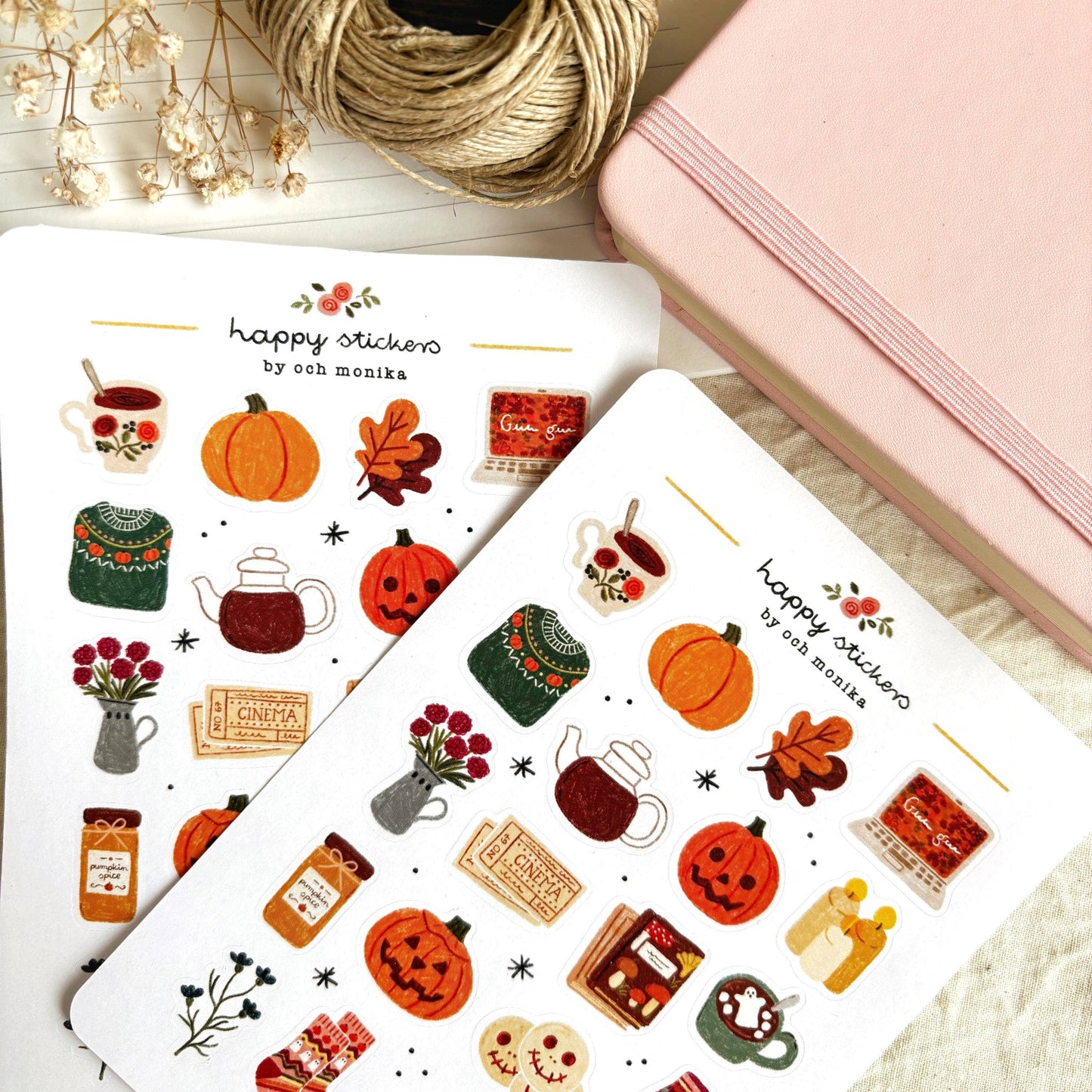Cozy Halloween matricaív