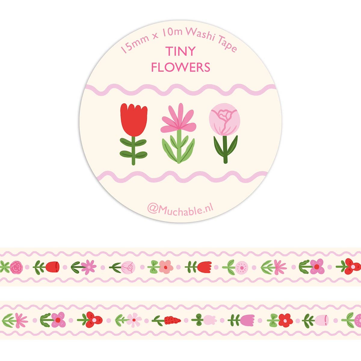 Washi Tape • Cute Little Flowers